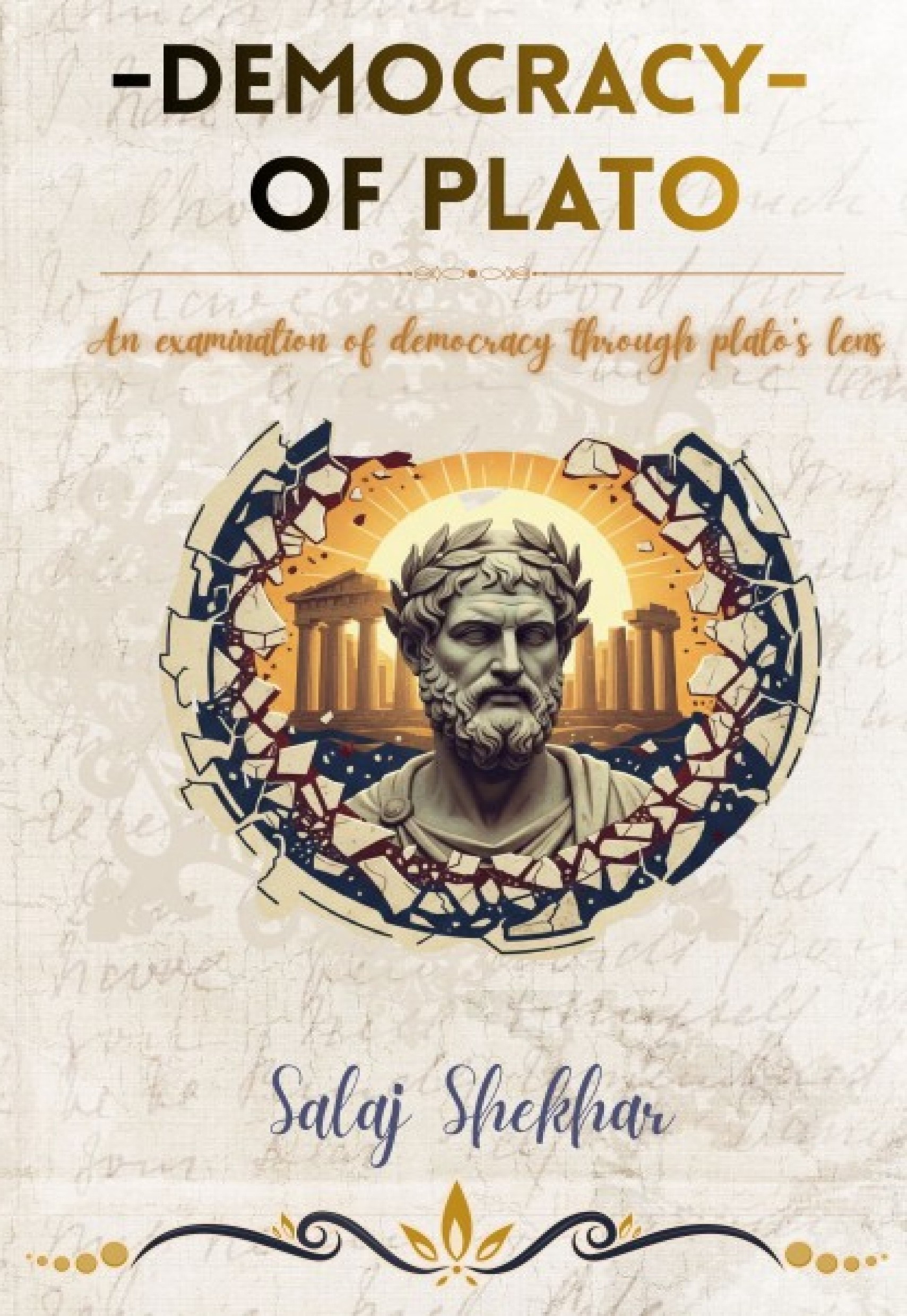 Democracy of Plato — Light cover