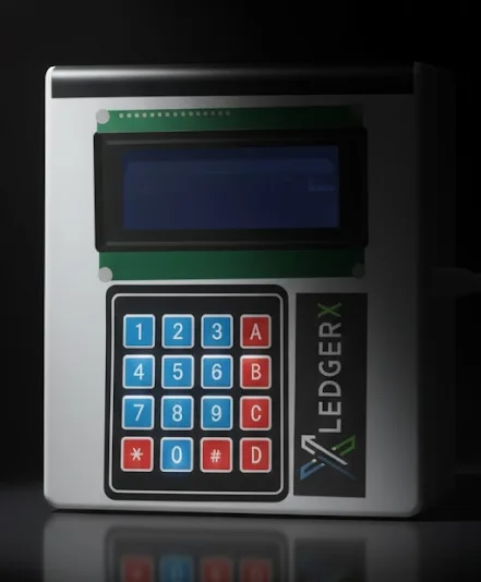 Ledger X digital ledger hardware prototype